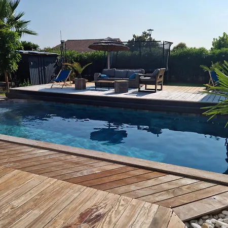 Villa Climatisée Avec Piscine à Cap Ferret *