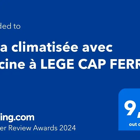Climatisée Avec Piscine à Cap Ferret Villa Lège-Cap-Ferret